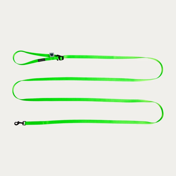 Smycz dla małego psa lub kota | Neon green