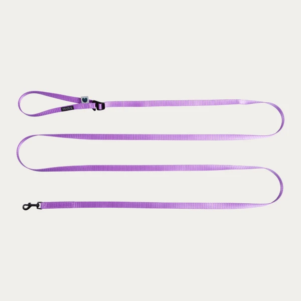 Smycz dla małego psa lub kota | Neon purple
