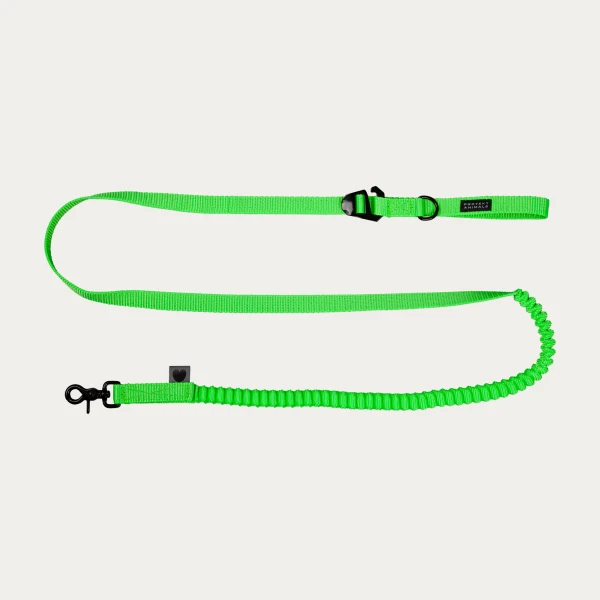 Smycz z amortyzatorem | Neon green