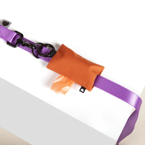 Pomarańczowe etui na worki dla psa - Protekt Animals