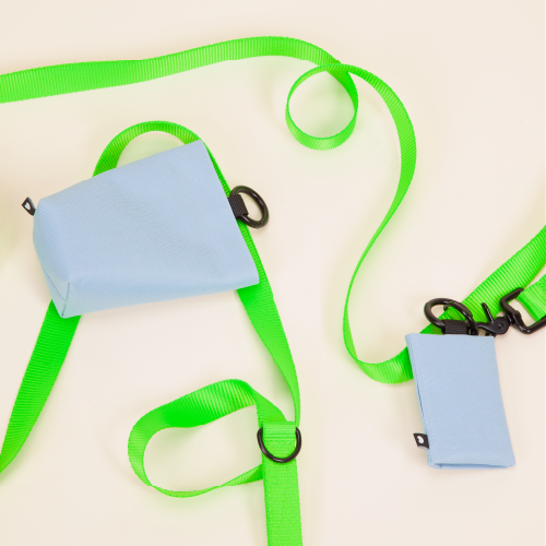 smycz przepinana | Neon green